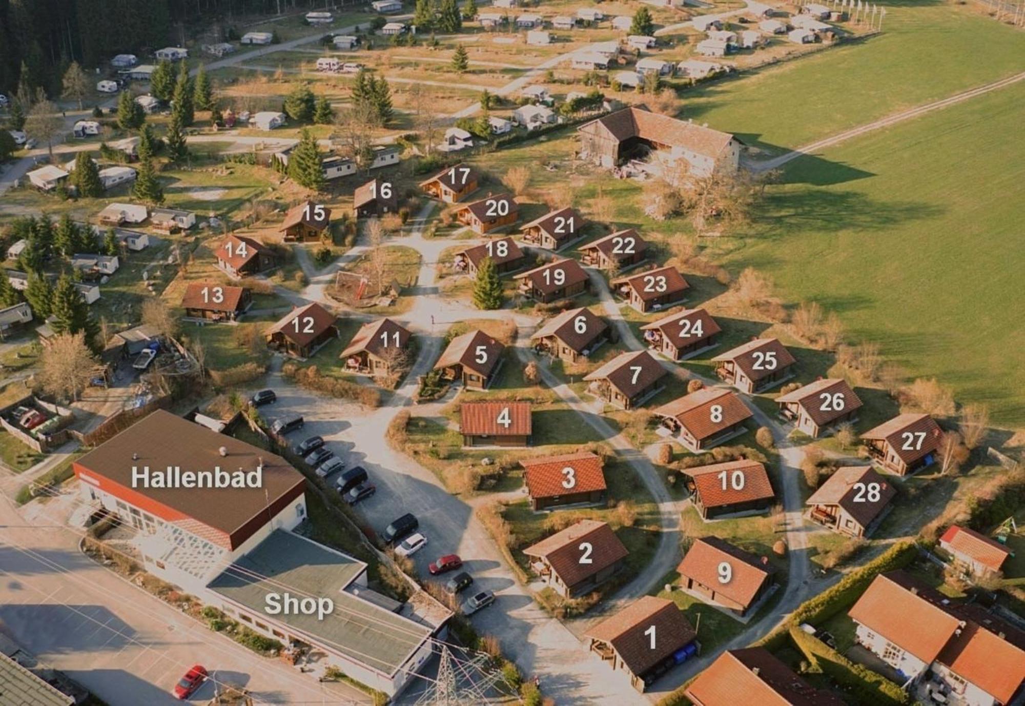 Ferienhaus Nr 15, Typ A, Feriendorf Jaegerpark, Bayerischer Wald Viechtach Buitenkant foto