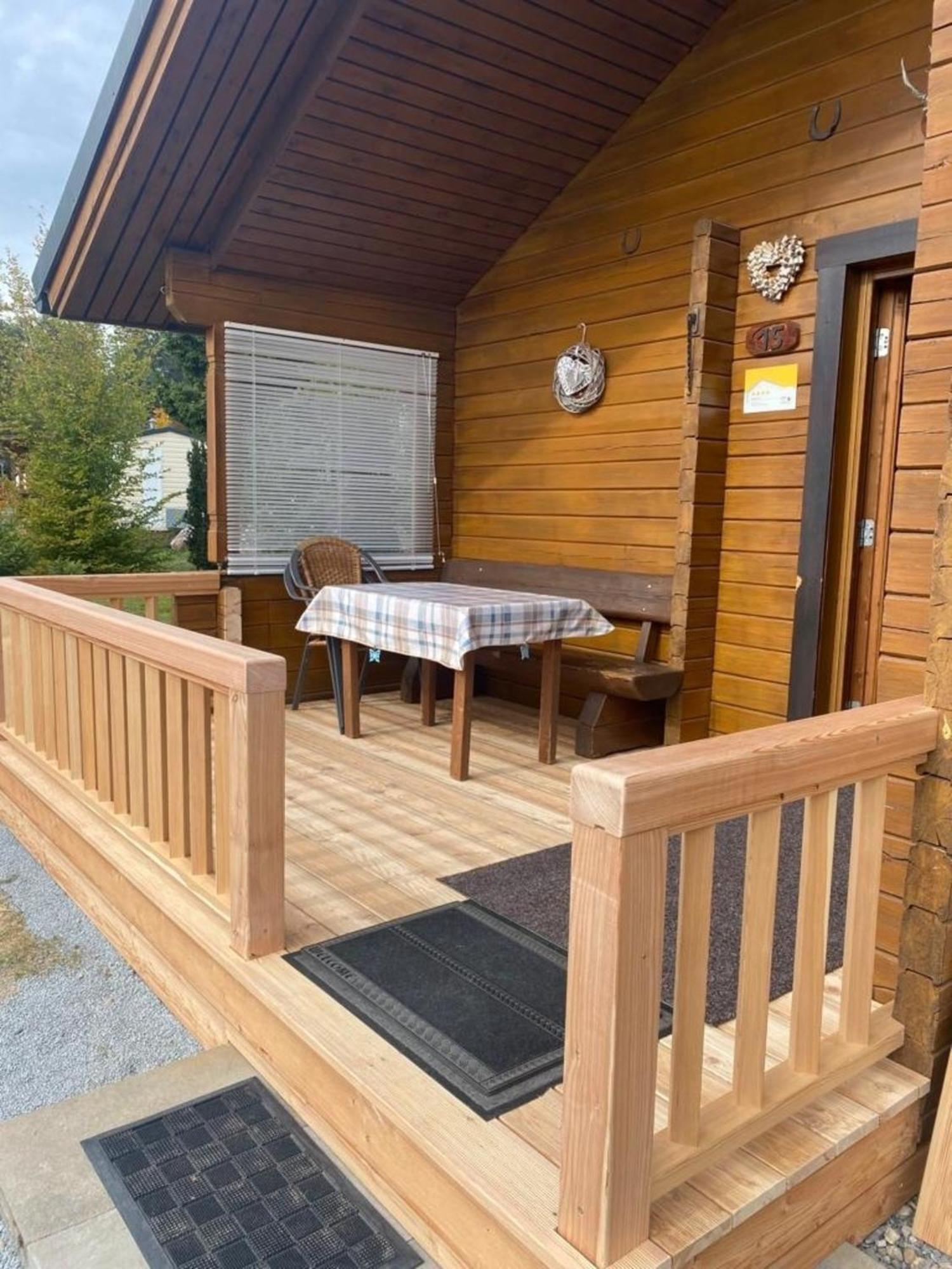 Ferienhaus Nr 15, Typ A, Feriendorf Jaegerpark, Bayerischer Wald Viechtach Buitenkant foto